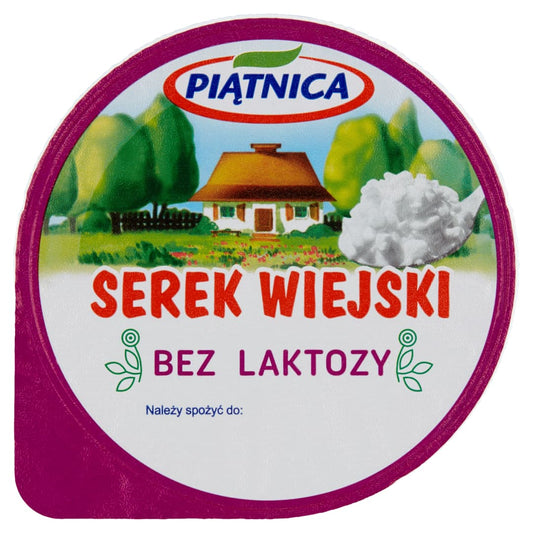 PIATNICA Serek Wiejski bez laktozy. 19,45 zl/kg