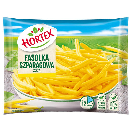 HORTEX Fasola szparagowa zolta mrozona. 18,64 zl/kg