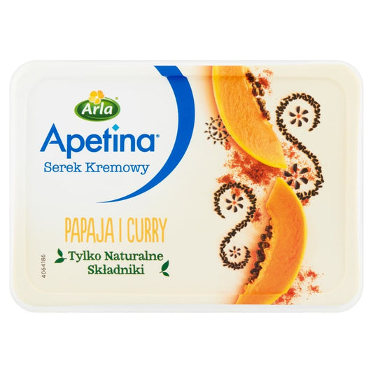 APETINA Serek kremowy papaja i curry. 41,52 zl/kg