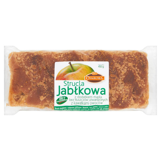 OSKROBA Strucla jablkowa. 21,31 zl/kg