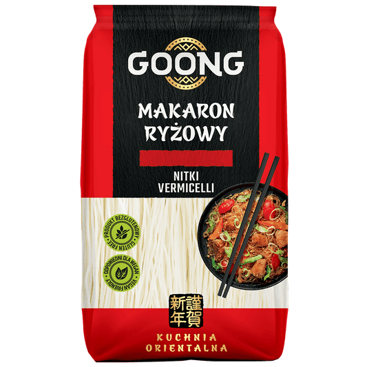 GOONG Makaron ryzowy nitki Vermicelli. 42,45 zl/kg