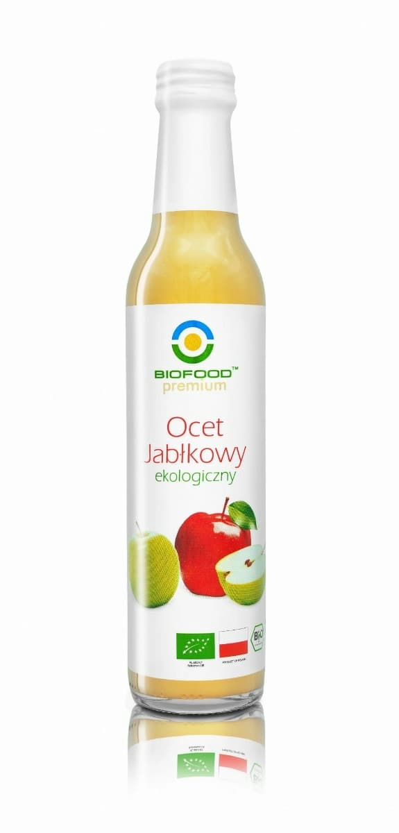 BIO FOOD Ocet jablkowy niefiltrowany BIO. 40,76 zl/l