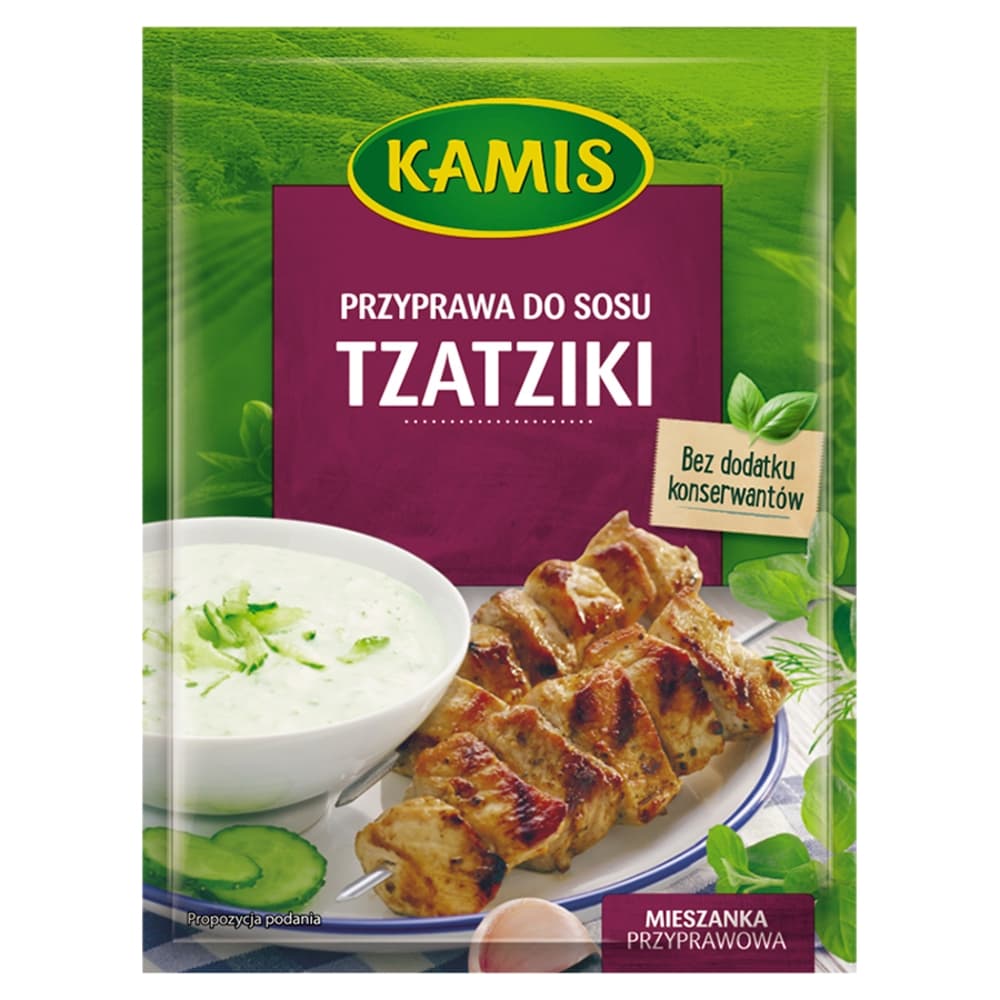 KAMIS Przyprawa do sosu tzatziki. 119,50 zl/kg