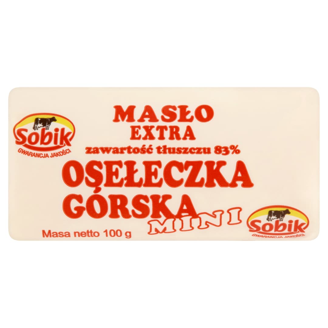 SOBIK Maslo Extra Oseleczka Gorska. 58,90 zl/kg