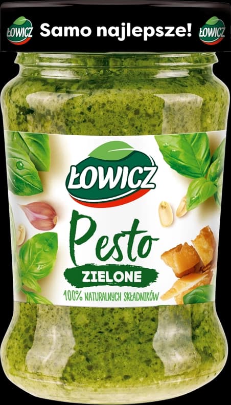 LOWICZ Pesto zielone. 61,06 zl/kg