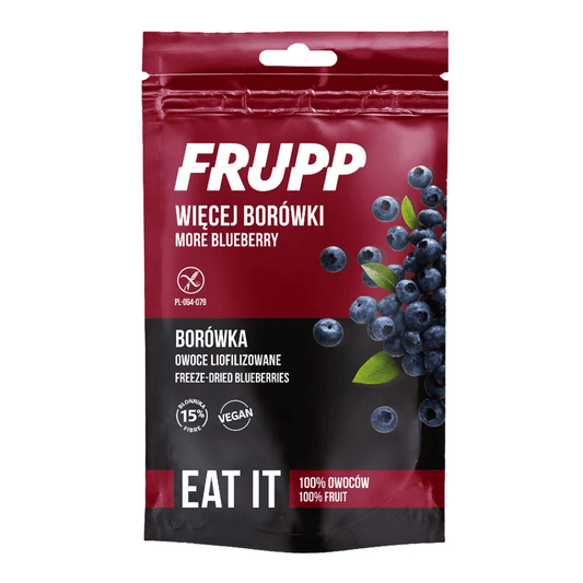 FRUPP Borowka owoce liofilizowane. 432,67 zl/kg