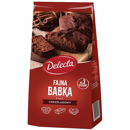 DELECTA Fajna Babka o smaku czekoladowym. 15,97 zl/kg