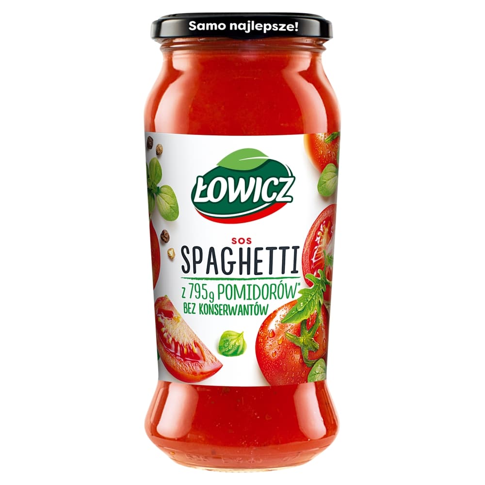 LOWICZ Sos spaghetti. 15,78 zl/kg