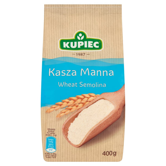 KUPIEC Kasza manna. 9,98 zl/kg